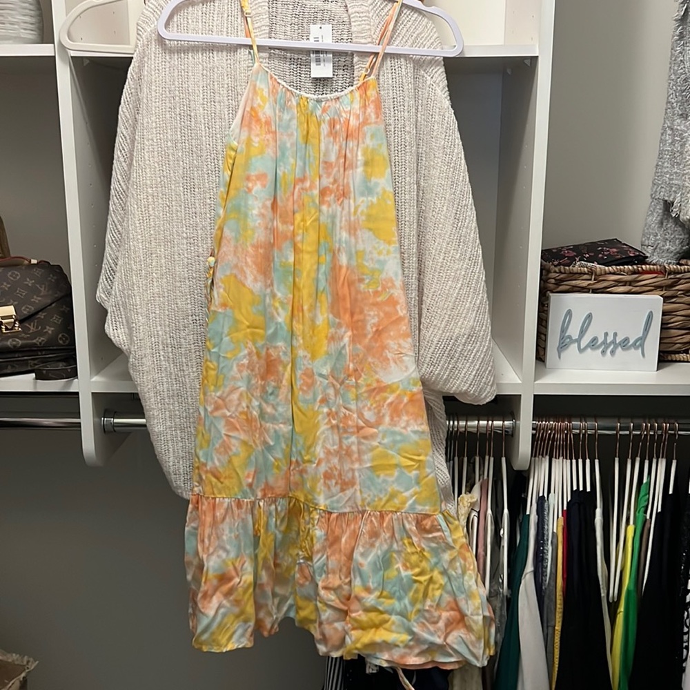 Francesca’s Tie Dyed Dress XXS